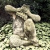 Faun Statue Playing Pipes