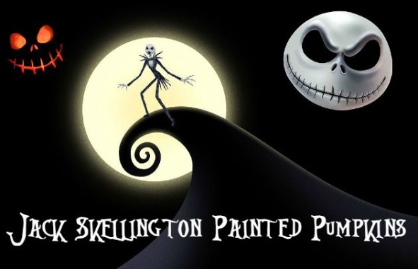 Jack Skellington Pumpkin - isleofhalloween.com