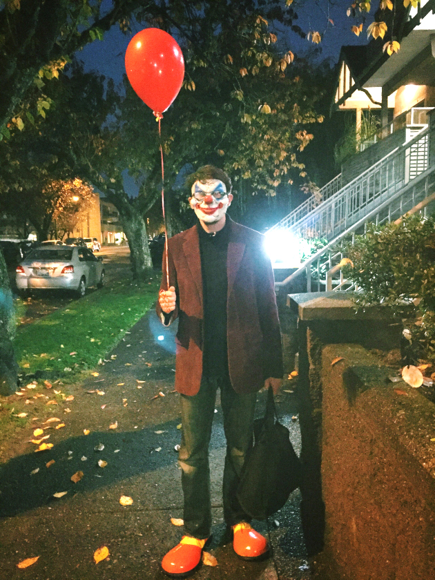 DIY Pennywise Clown Costume